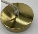 Lampa wisząca MONETTI złota 40 cm