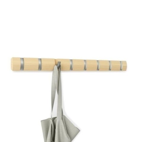 UMBRA wieszak na ubrania FLIP 8 naturalny