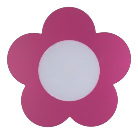 Lampa sufitowa plafon Fiore LED fioletowy Hellux