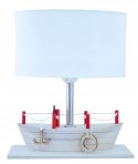 Lampa stołowa Statek bielony Hellux