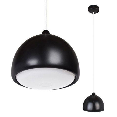 Lampa wisząca czarna ACORN I Hellux