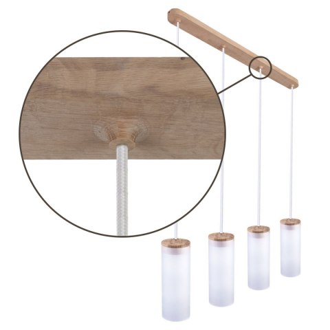 Lampa wisząca BARREL-4 Hellux