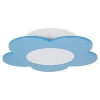 Lampa sufitowa plafon Fiore LED błękit Hellux