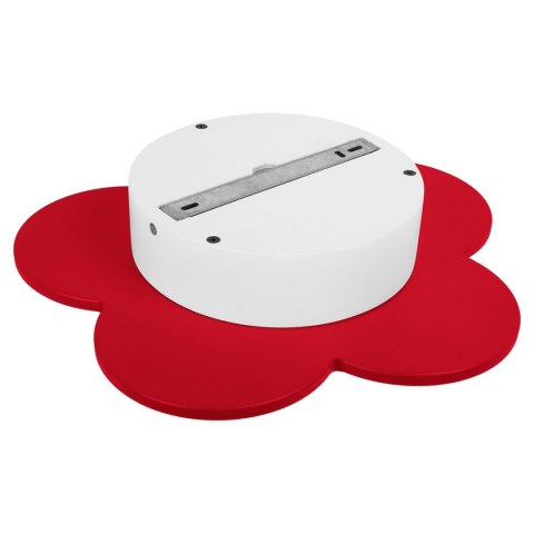 Lampa sufitowa plafon Fiore LED czerwony Hellux
