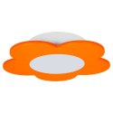 Lampa sufitowa plafon Fiore LED pomarańcz Hellux
