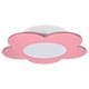 Lampa sufitowa plafon Fiore LED róż Hellux