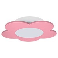 Lampa sufitowa plafon Fiore LED róż Hellux