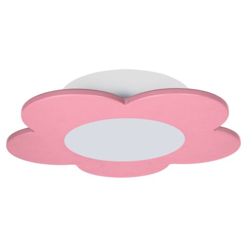 Lampa sufitowa plafon Fiore LED róż Hellux