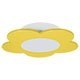 Lampa sufitowa plafon Fiore LED żółty Hellux