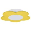Lampa sufitowa plafon Fiore LED żółty Hellux