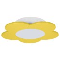 Lampa sufitowa plafon Fiore LED żółty Hellux