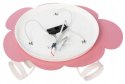 Lampa sufitowa plafon Płatek różowo-biały Hellux