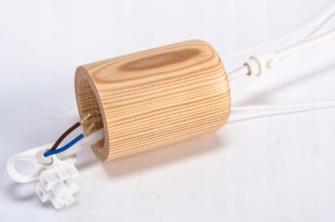Lampa wisząca Samolot mały czarno-naturalny Hellux