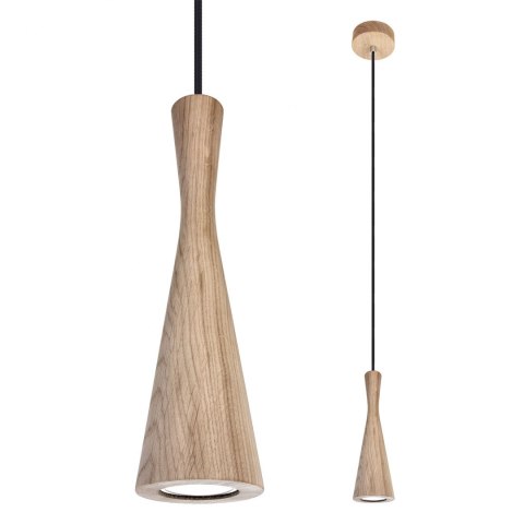 Lampa wisząca dąb Vegas 1pł Hellux