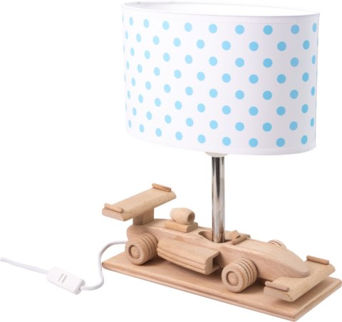 Lampa stołowa Wyścigówka kropki Hellux