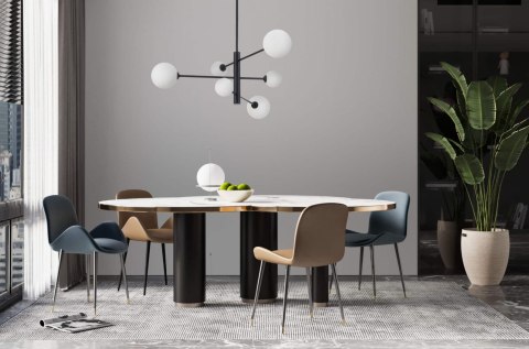 Light Prestige Lampa wisząca Dorado czarna 4xG9