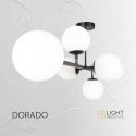 Light Prestige Lampa stołowa Dorado czarna 2xG9