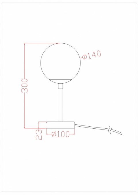 Light Prestige Lampa stołowa Dorado złota 1xE14