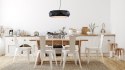 Light Prestige Lampa wisząca Reus czarna 3xE27