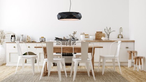 Light Prestige Lampa wisząca Reus czarna 3xE27