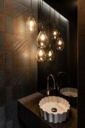 Light Prestige Lampa wisząca Fondi czarna 3xE14