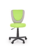 TOBY fotel młodzieżowy popielaty / zielony MAG