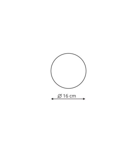 Light Prestige Plafon Platillo 16 cm biały LED 3000K