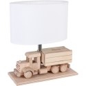 Lampa stołowa Ciężarówka - Skarbonka - biała Hellux