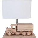 Lampa stołowa Ciężarówka - Skarbonka - biała Hellux