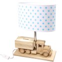 Lampa stołowa Ciężarówka - Skarbonka - kropki Hellux