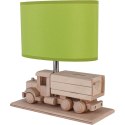 Lampa stołowa Ciężarówka - Skarbonka - zielona Hellux