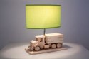 Lampa stołowa Ciężarówka - Skarbonka - zielona Hellux