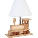 Lampa stołowa Lokomotywa drewniana Hellux