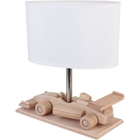 Lampa stołowa Wyścigówka biała Hellux