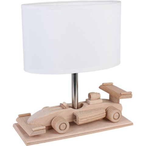 Lampa stołowa Wyścigówka biała Hellux