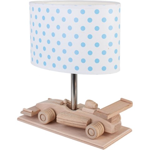 Lampa stołowa Wyścigówka kropki Hellux