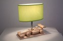 Lampa stołowa Wyścigówka zielona Hellux