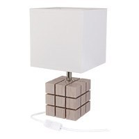 Lampa stołowa Rubi bielony Hellux