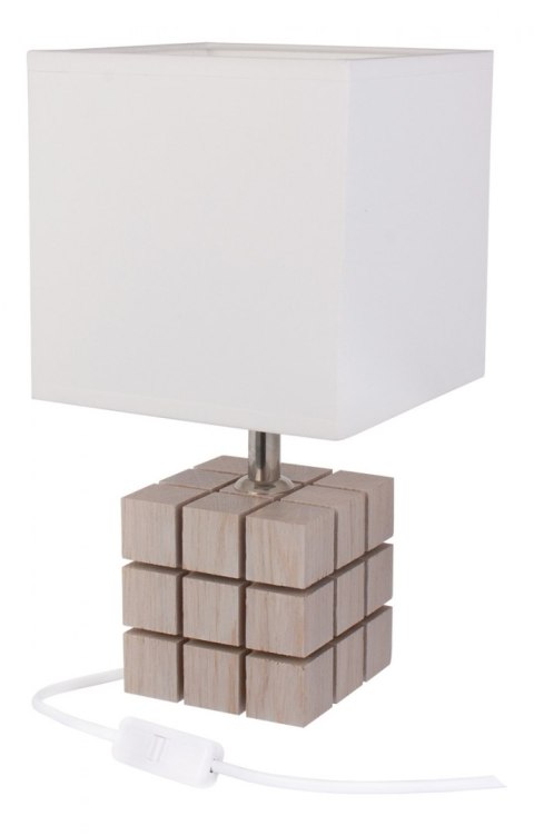 Lampa stołowa Rubi bielony Hellux
