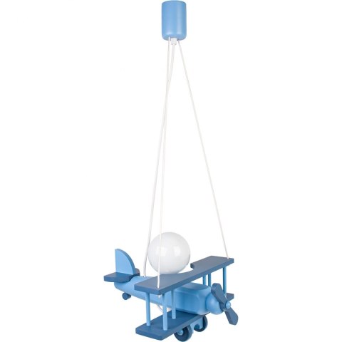 Lampa wisząca Samolot mały niebieski Hellux