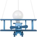Lampa wisząca Samolot mały niebieski Hellux