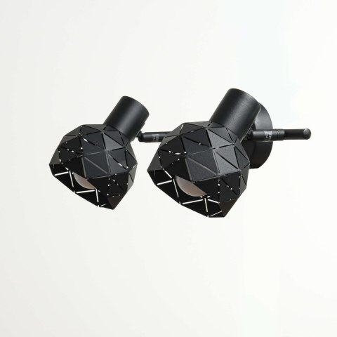 Light Prestige Spot Reus czarny 2xE14