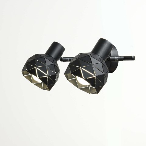 Light Prestige Spot Reus czarny 2xE14