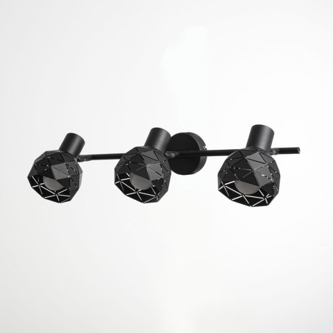 Light Prestige Spot Reus czarny 3xE14