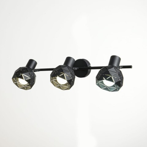Light Prestige Spot Reus czarny 3xE14