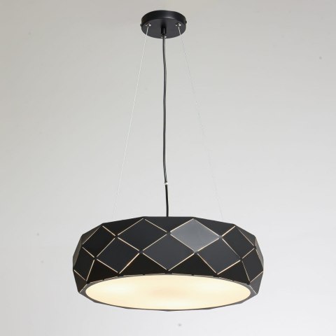 Light Prestige Lampa wisząca Reus czarna 3xE27
