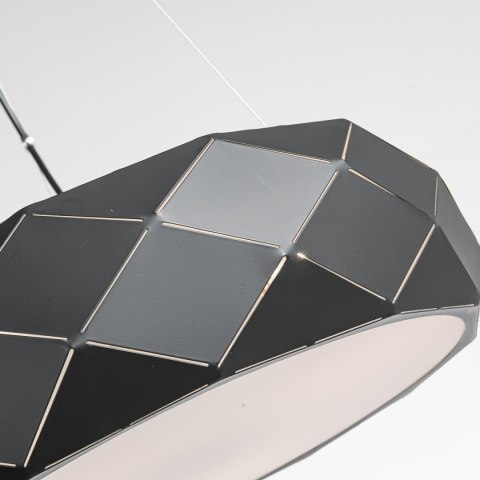Light Prestige Lampa wisząca Reus czarna 3xE27