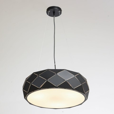 Light Prestige Lampa wisząca Reus czarna 3xE27