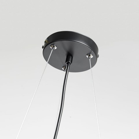 Light Prestige Lampa wisząca Reus czarna 3xE27
