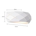 Light Prestige Kinkiet Reus biały 1xE27
